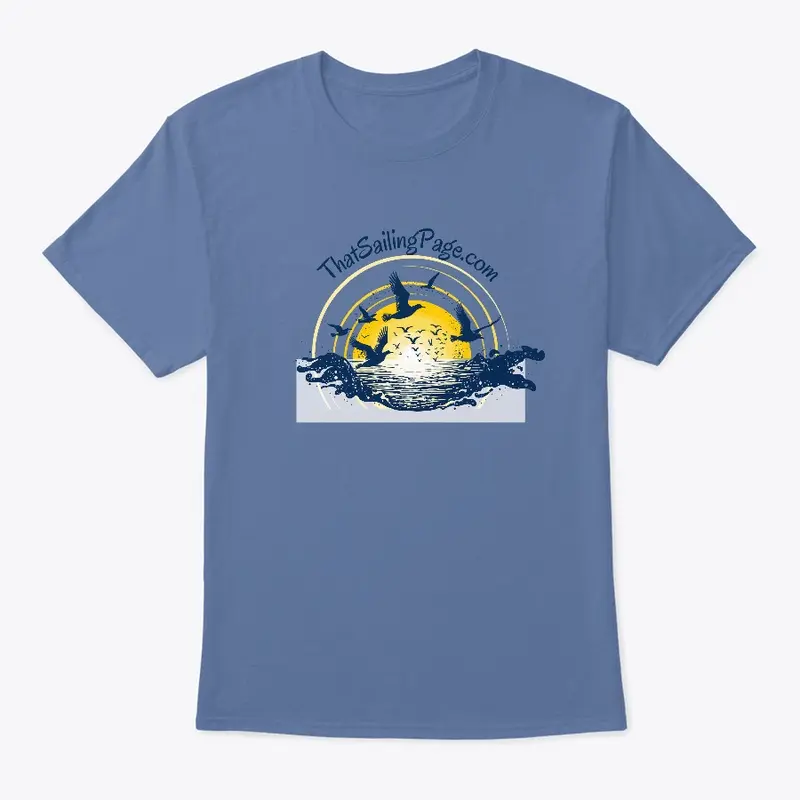 That Sailing Page Birds Tee-shirt