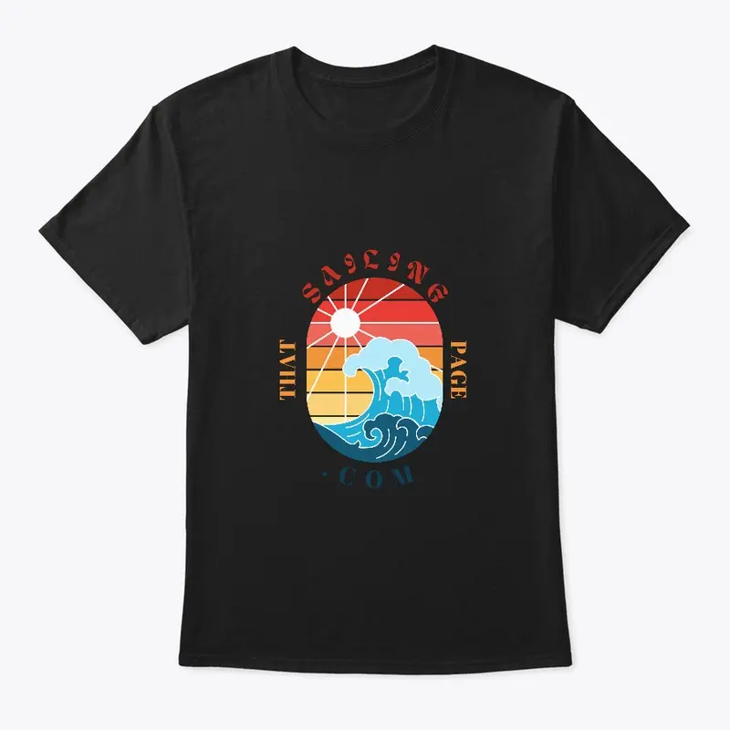 That Sailing Page Waves Tee-shirt