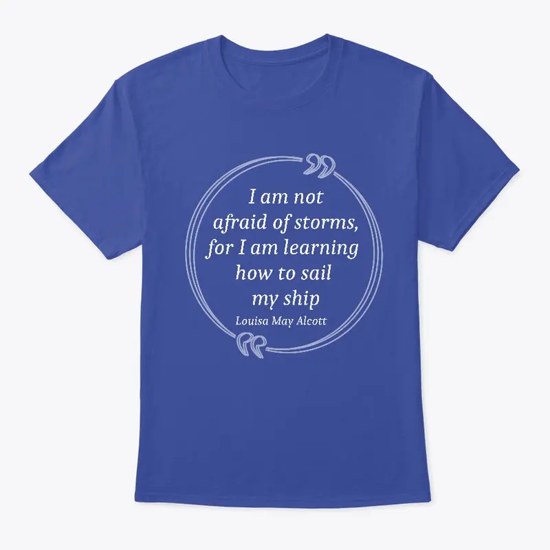 Sail Ho! Sailing Quote tee-shirt 5